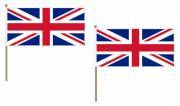 Håndholdt flag Union Jack UK 15x22,5cm